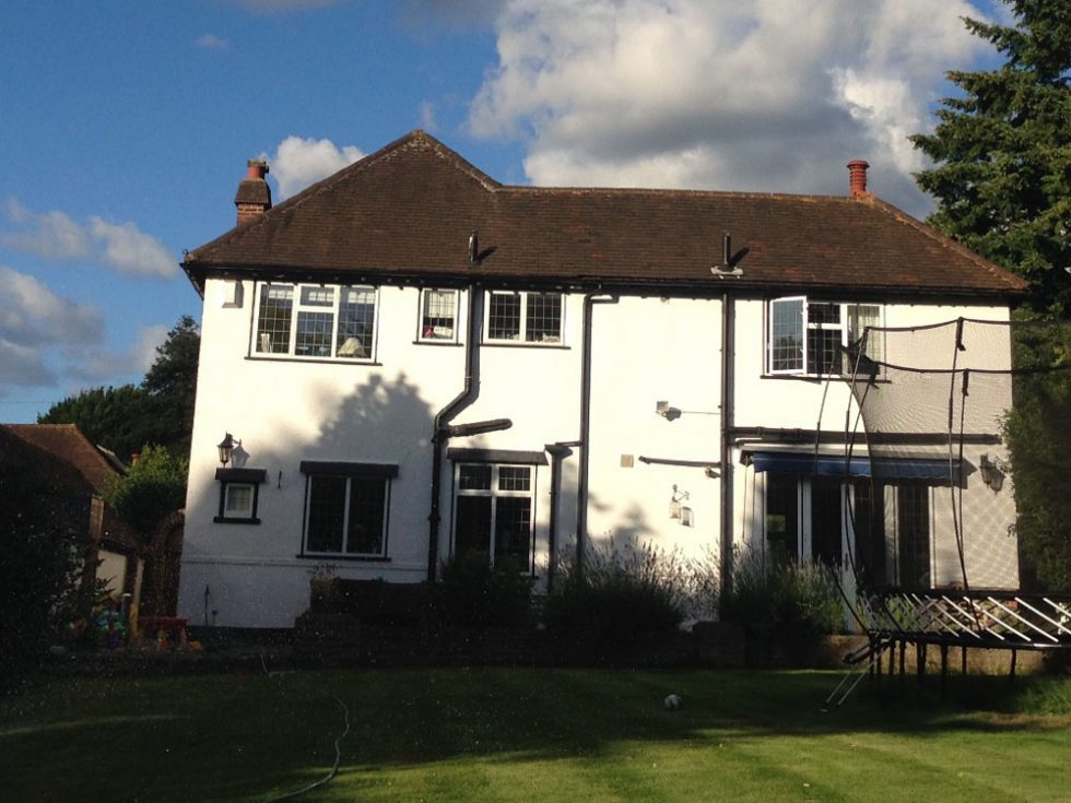 Two storey rear side extension loft Ewell Dreamspace Developments